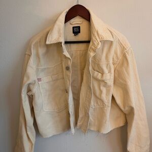 Urban Outfitters soft cream jacket cropped